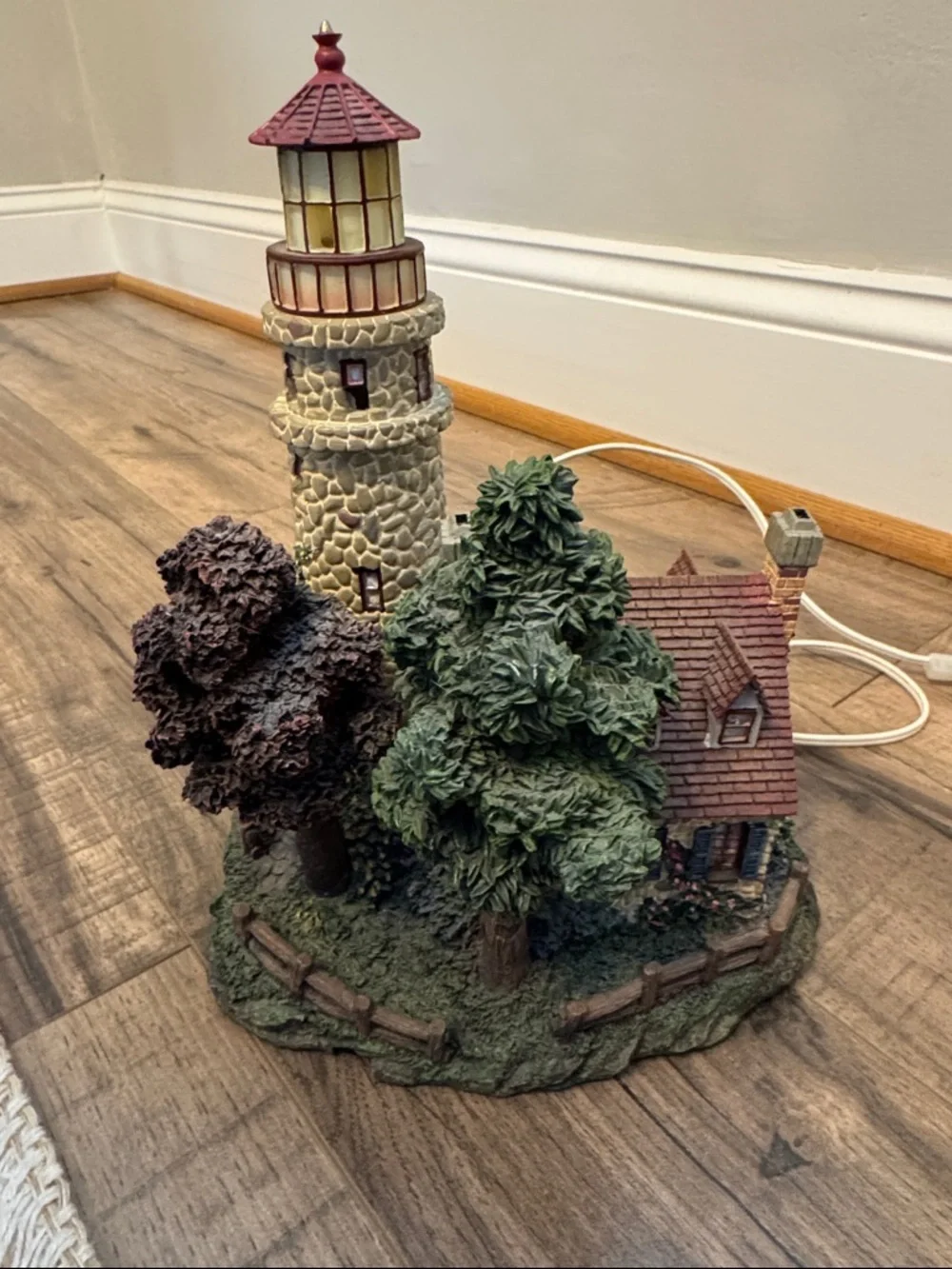Thomas kinkade guiding point lighthouse - Hawthorne village